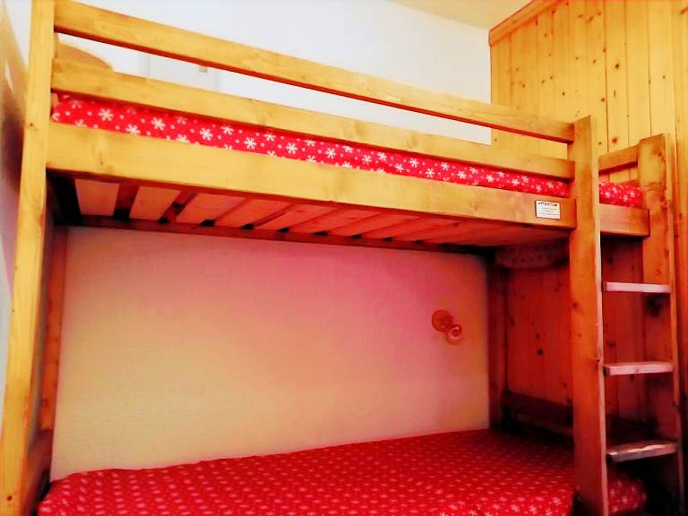 50m from resort center, 8th floor, view mountain, balcony, tv, 19m², Les Arcs — photo 3