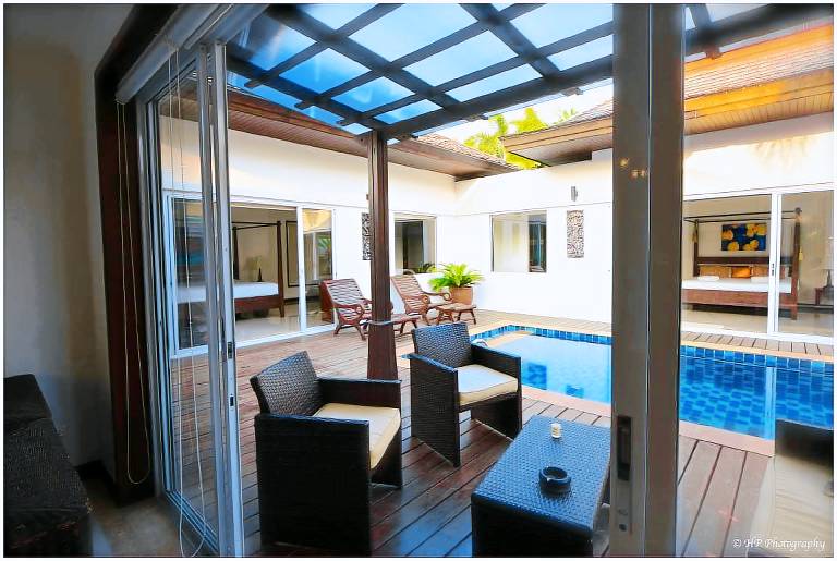 VILLA 2BDR PRIVATE SWIMMINGPOOL 5/6P PARKING-BEACH — photo 4