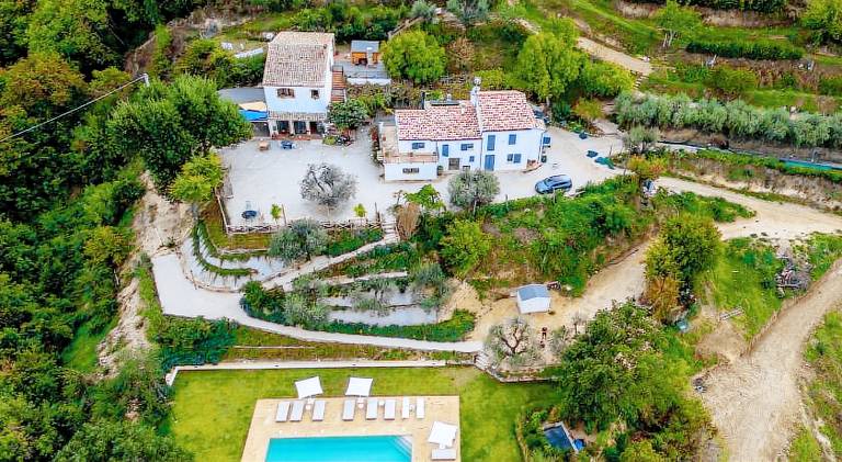 A Casa Da Angelo - Country House PrivatePool & AirCO in Acquaviva Picena