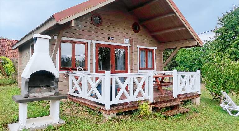 House with barbecue & terrace | Pets are welcome in Mikolajki