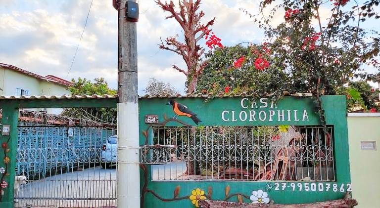 Casa Clorophila suite com varanda para 4 pessoas