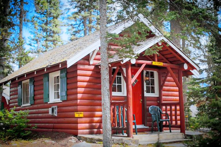 Cabin Lake Louise