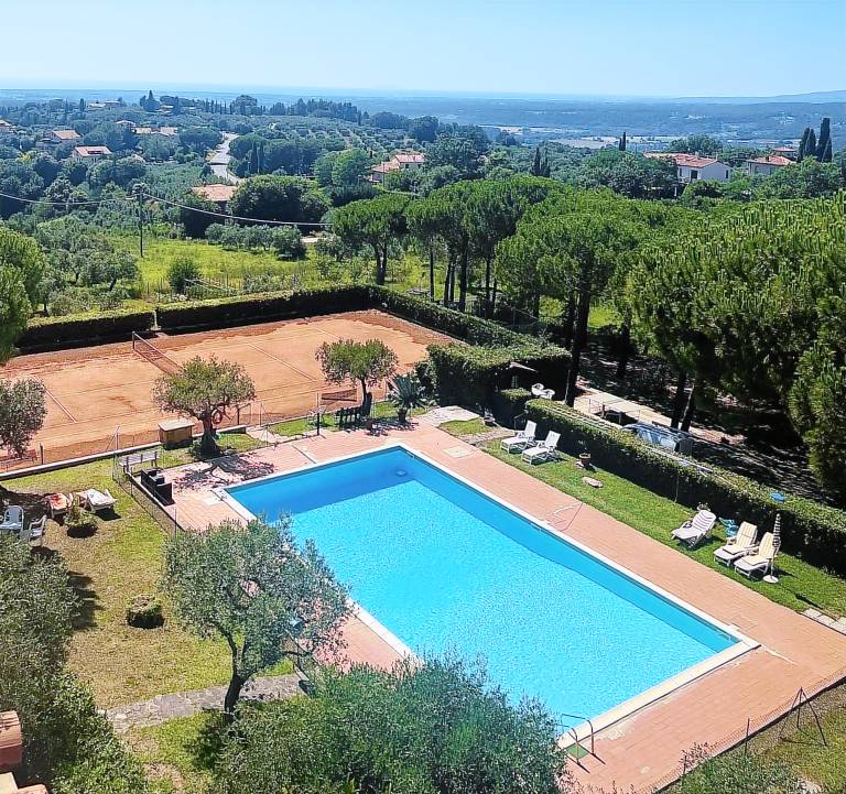 Ferienwohnung in Montescudaio, Etruscan Coast, Toskana f&uuml;r max. 4 Personen