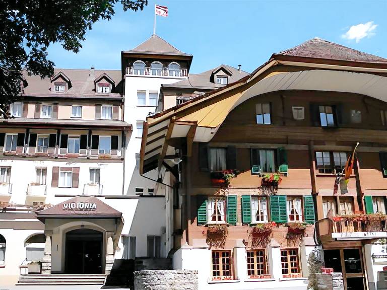 Belle Epoque Hotel Victoria in Kandersteg