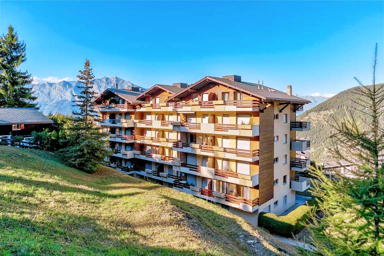 Ferienwohnung mit Hund inRiddes, La Tzoumaz Wallis f&uuml;r max. 6 Personen