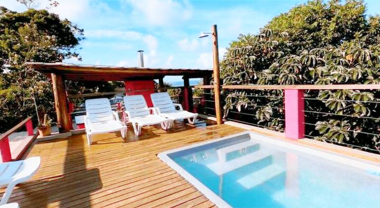 Children-friendly nice holiday apartment with pool, terrace & BBQ | Dogs allowed in Itacaré