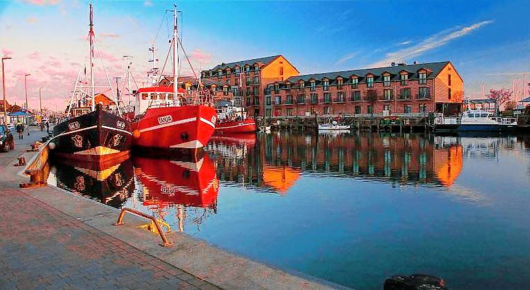 Hafenhotel Meereszeiten in Heiligenhafen