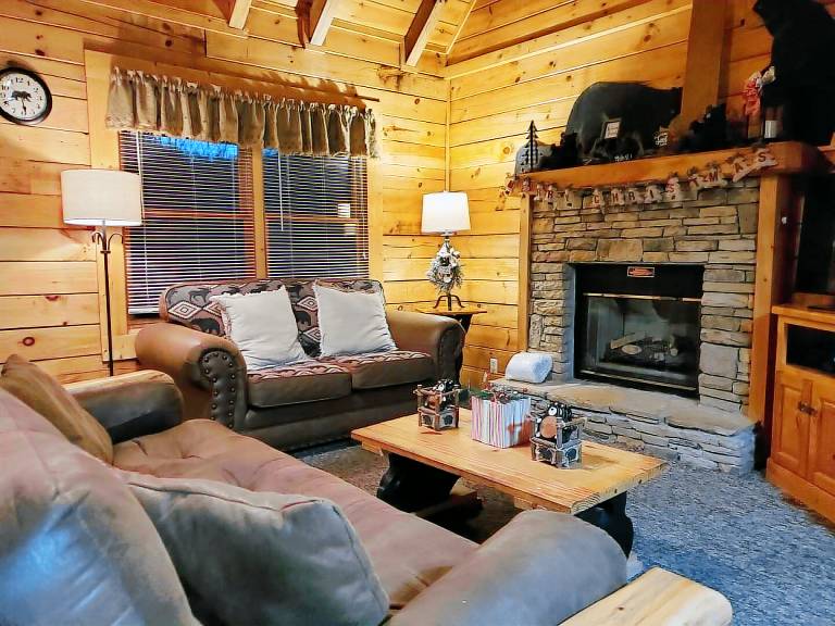 Child-friendly cabin with private pool | Dogs allowed — photo 4