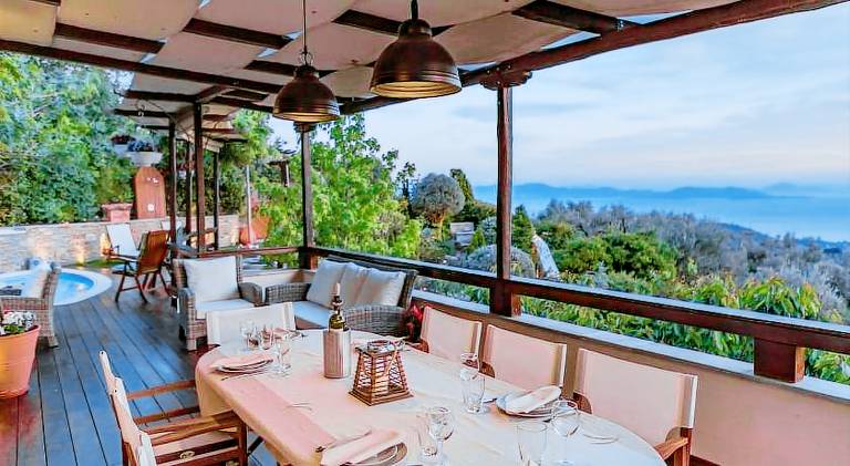 Aenaon Villa with Private Pool Panoramic view — photo 4