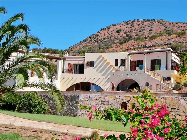 Ferienhaus mit Pool in Lampi, Kreta f&uuml;r max. 10 Personen