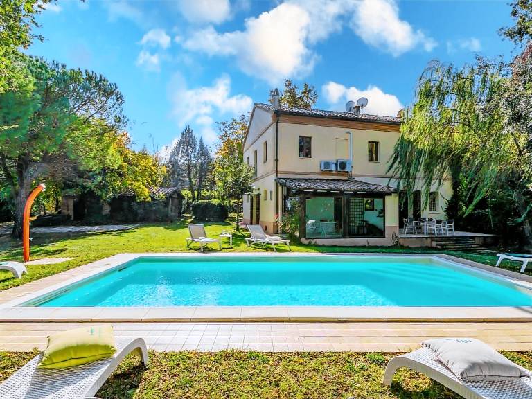 Ferienhaus in Colli al Metauro, Montemaggiore al Metauro f&uuml;r max. 8 Personen