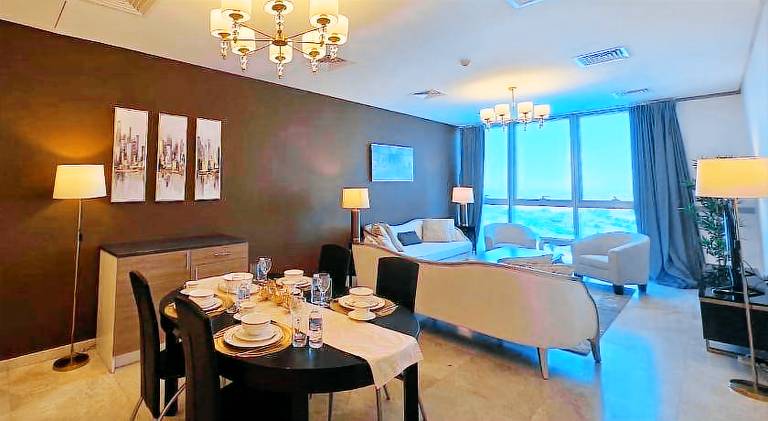 Zigzag Tower B- Big House, 3BHK Sea View at 25th Floor -2502 — photo 4