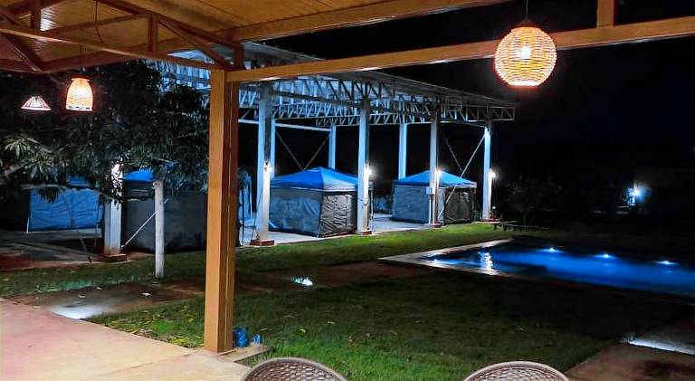 Pleasant tent with pool | Pets allowed — photo 5