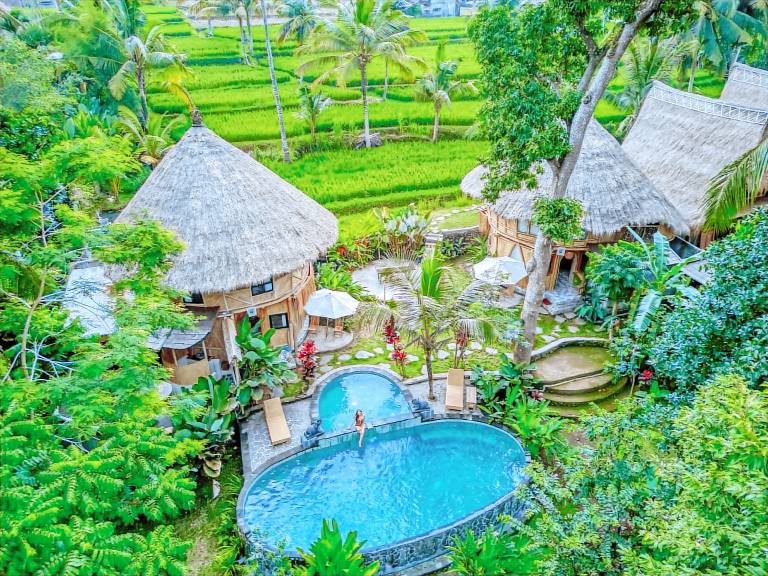 Bamboo Cabin Sanctuary by Nusantara Hospitality in Tegallalang