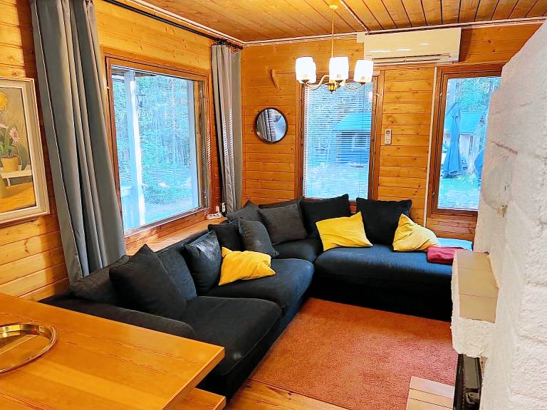 Vacation home with sauna, terrace & barbecue | Nature view — photo 3