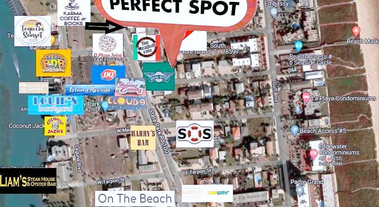 Holiday apartment with pool in South Padre Island, TX