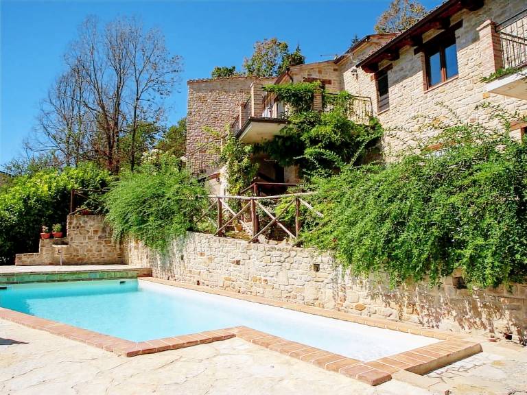 Ferienhaus in Monte San Martino f&uuml;r max. 10 Personen