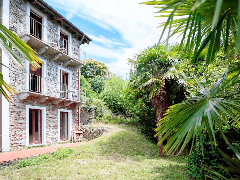 Ferienhaus mit Hund in Cannero Riviera,  f&uuml;r max. 4 Personen
