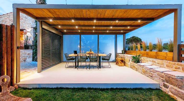 Apartment with garden, terrace & BBQ in Heraklion