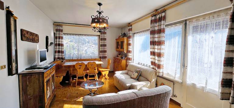 Ferienwohnung in Pozza di Fassa für max. 6 Gäste