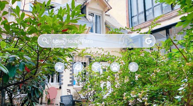 Fully equipped vacation home with jacuzzi, yard & terrace | Perfect for remote work | Pets are welcome in Paris