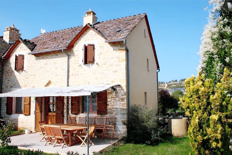 La Chanterelle - Caussenard Cottage on the Tarn Gorges Corniche in Millau