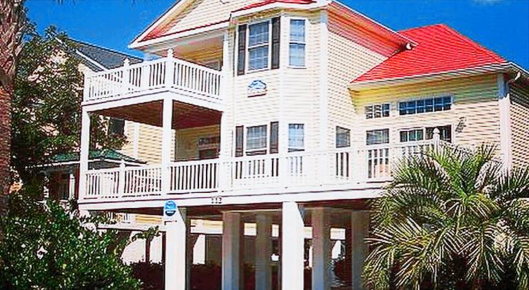 Vacation home with pool in Garden City, SC