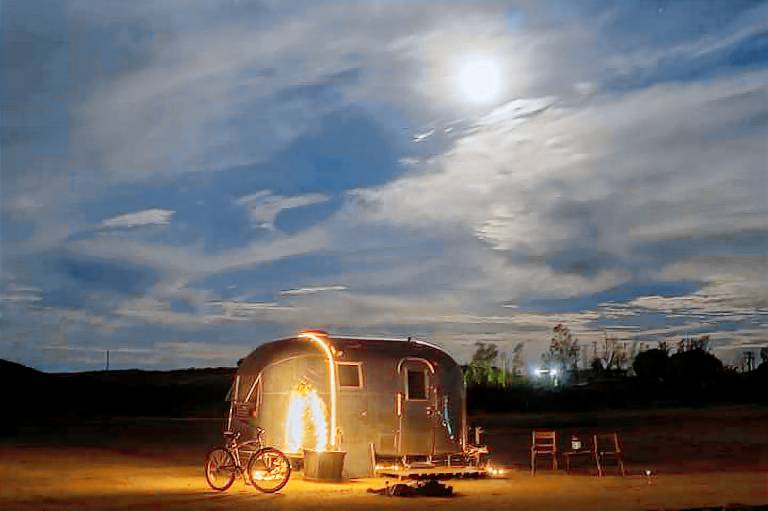 Vintage Airstream Rentals in Baja California
