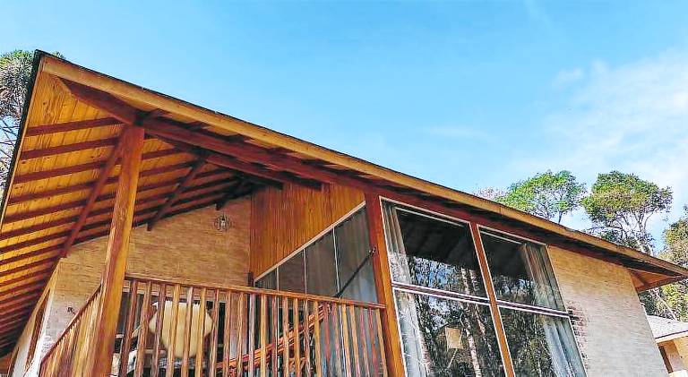 Chales pinha pinhao in Camanducaia
