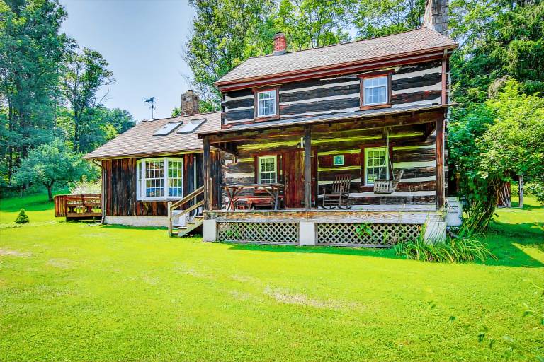 Historic Morrisdale Area Cabin w Deck & Fireplace