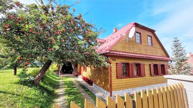 Domek w stylu alpejskim Ważec