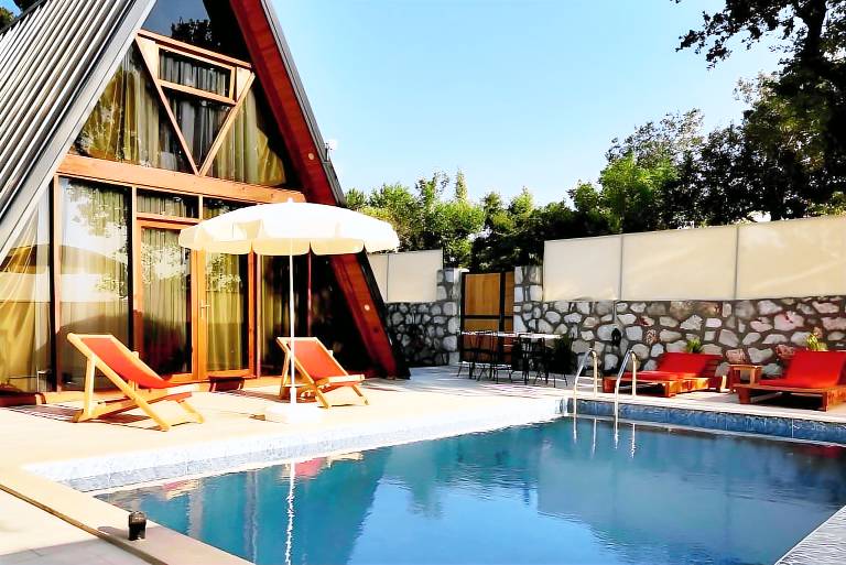Villa with garden, pool & hot tub | Good for workation in Antalya