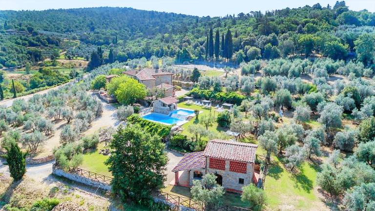 Ferienhaus in Pieve A Presciano f&uuml;r max. 5 Personen