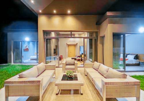 Palms Edge Villas avec Piscine & Jardin Prives
