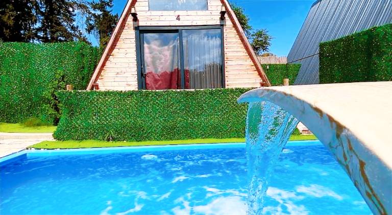 Tent with yard, private pool & BBQ | Good for workation in Konyaalti