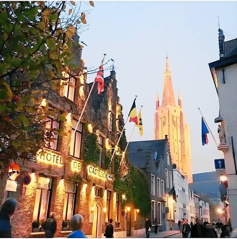 Hotel de Castillion in Bruges