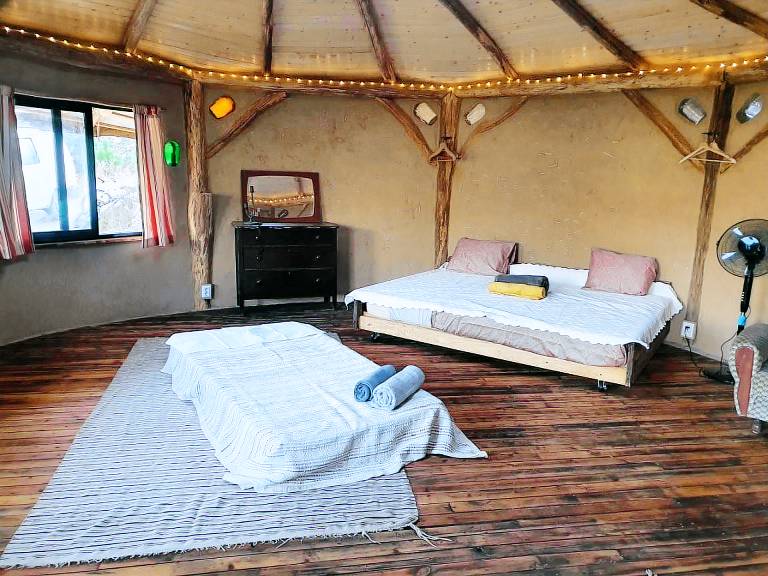 Cob Roundhouse Glamping Stay Nestled in the Serra do Acor Mountains — photo 3