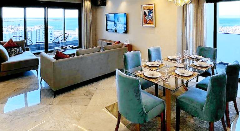 Rental apartment with pool in Tangier