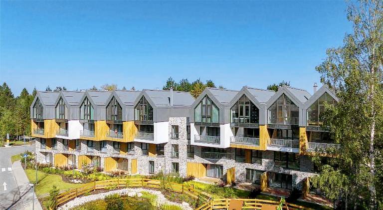 Rental apartment with terrace in Stara Lesna