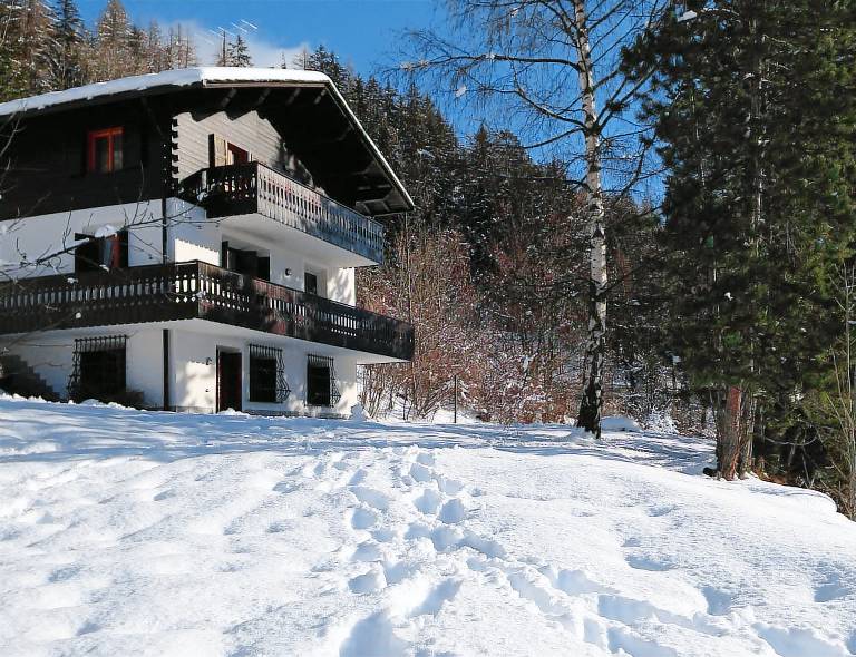Domek w stylu alpejskim Bormio