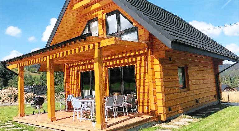 Domek w stylu alpejskim Zubrzyca Górna