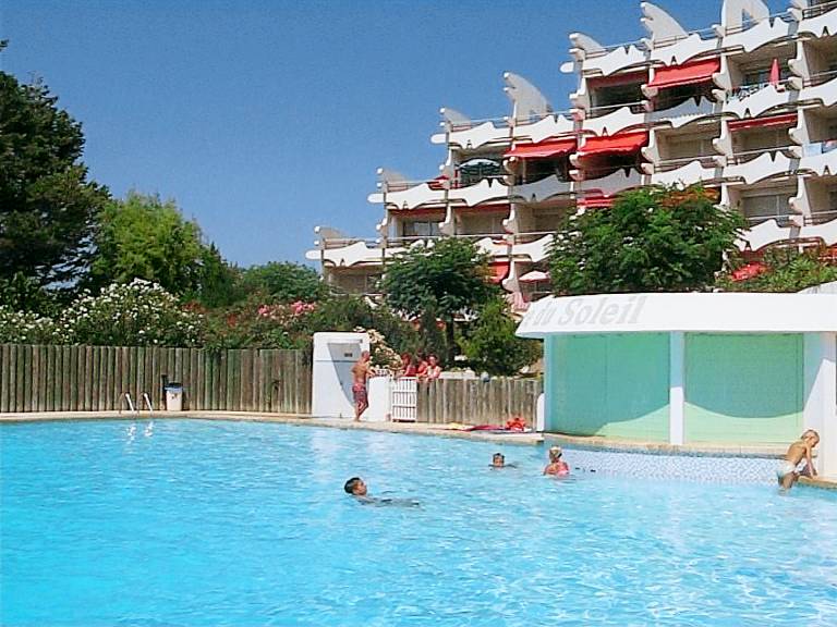 Studio with pool in La Grande-Motte