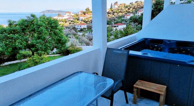 Serviced apartment with pool, yard & patio — photo 5
