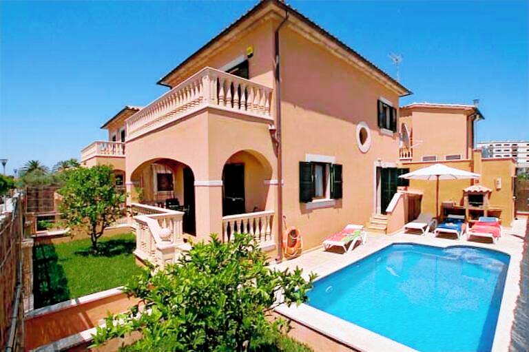 Ferienhaus in Platja d'Alcúdia, Mallorca für max. 7 Personen, Ferienhaus in Platja d'Alcúdia, Mallorca für max. 7 Personen,