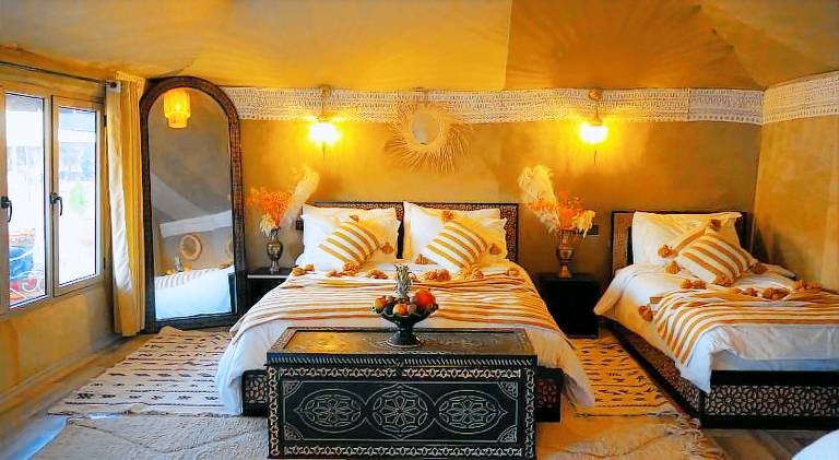 Aladdin merzouga camp in Rissani
