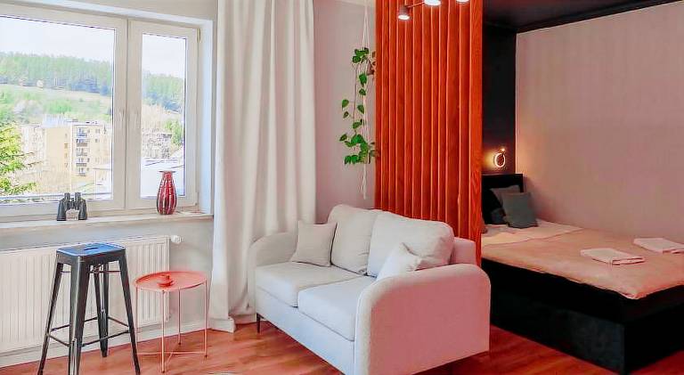 Rental apartment with garden | Pets allowed in Krynica-Zdroj