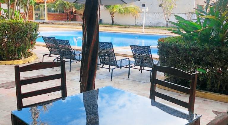 Lodge with garden, pool & terrace — photo 3