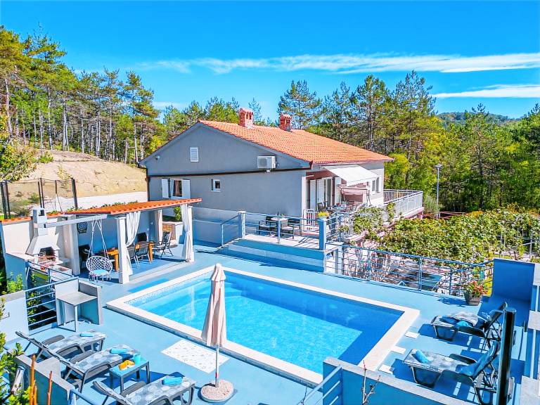 Ferienhaus in Previž, Cerovlje f&uuml;r max. 6 Personen, 
