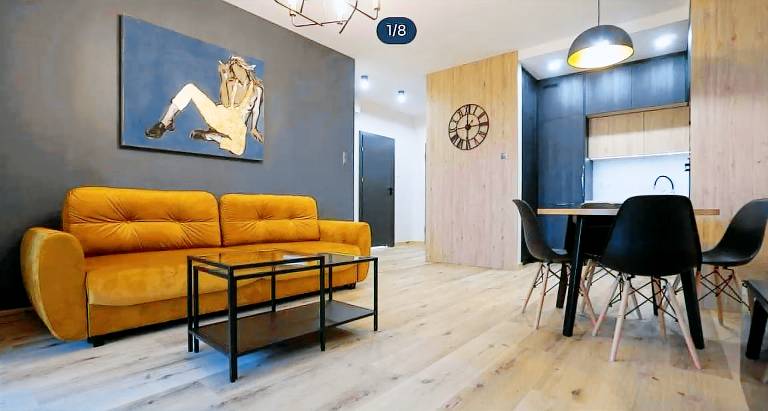 Rental apartment with terrace in Bialystok