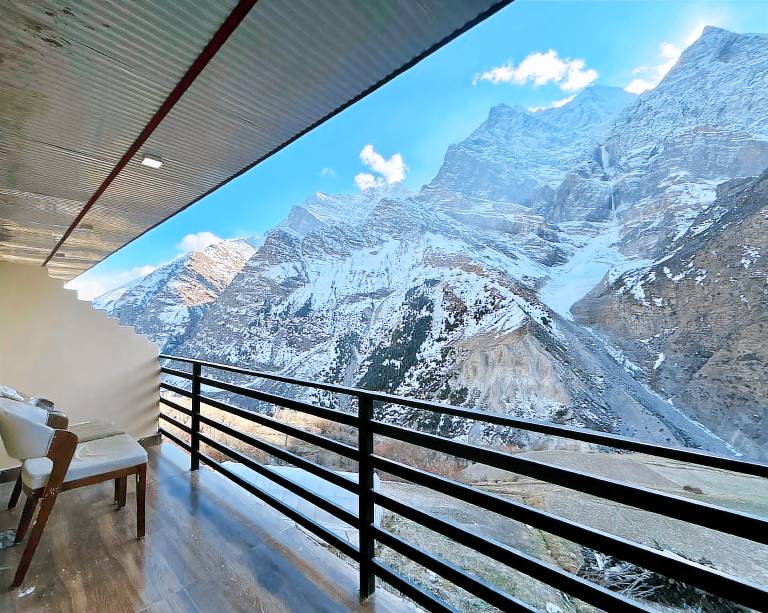 Sissu Inn in Spiti